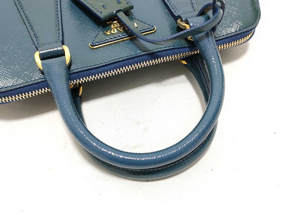 PRADA Prada Handbag Shoulder Bag 2-Way Triangle Logo with Warranty