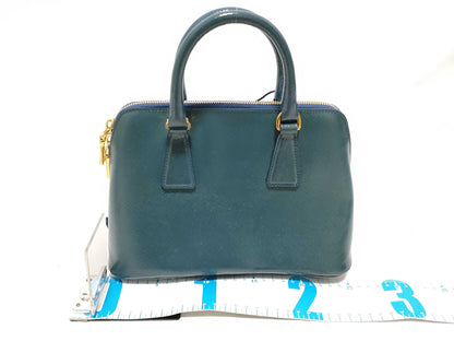 PRADA Prada Handbag Shoulder Bag 2-Way Triangle Logo with Warranty