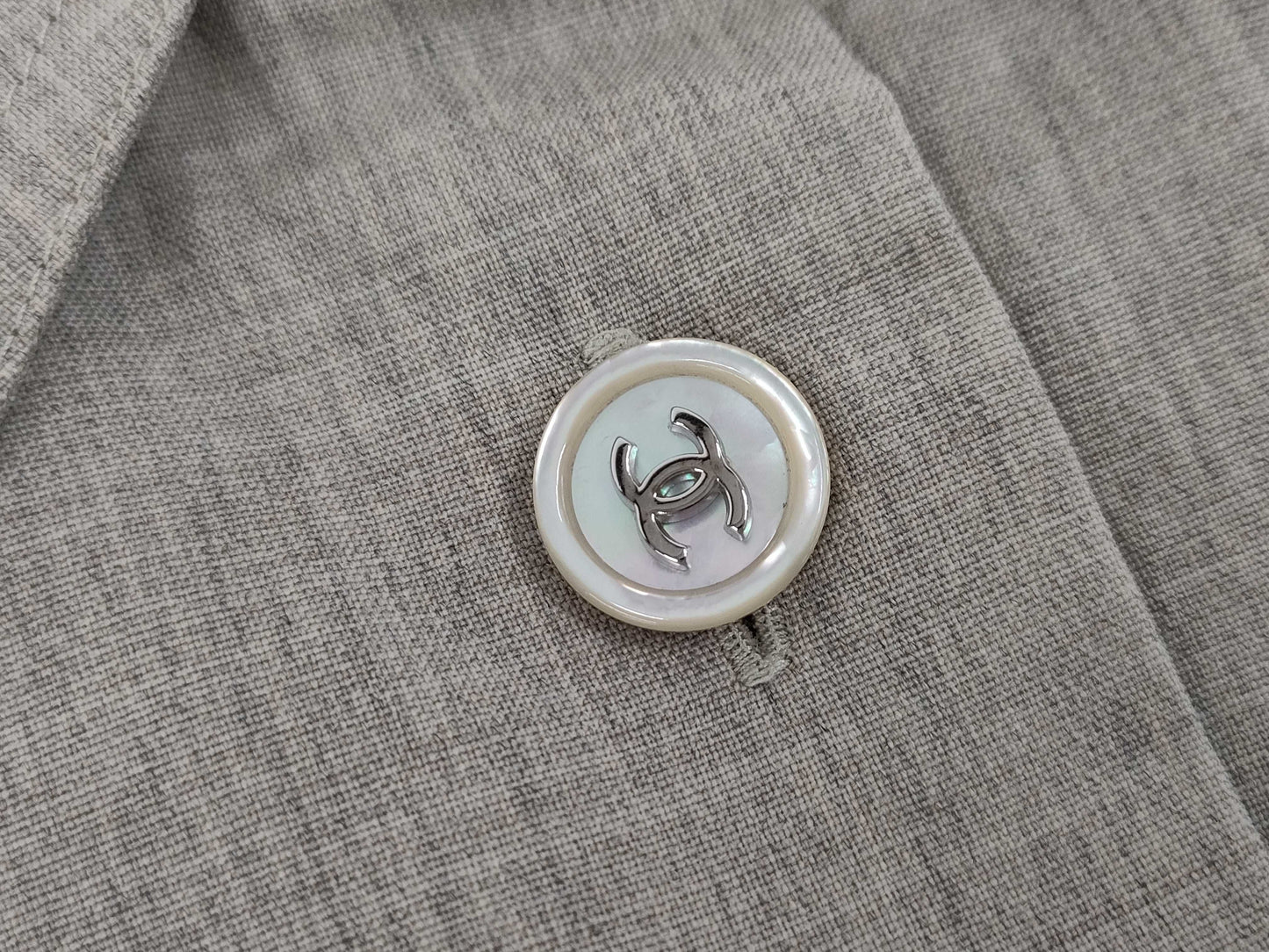 CHANEL Long Sleeve Coco Mark Shirt