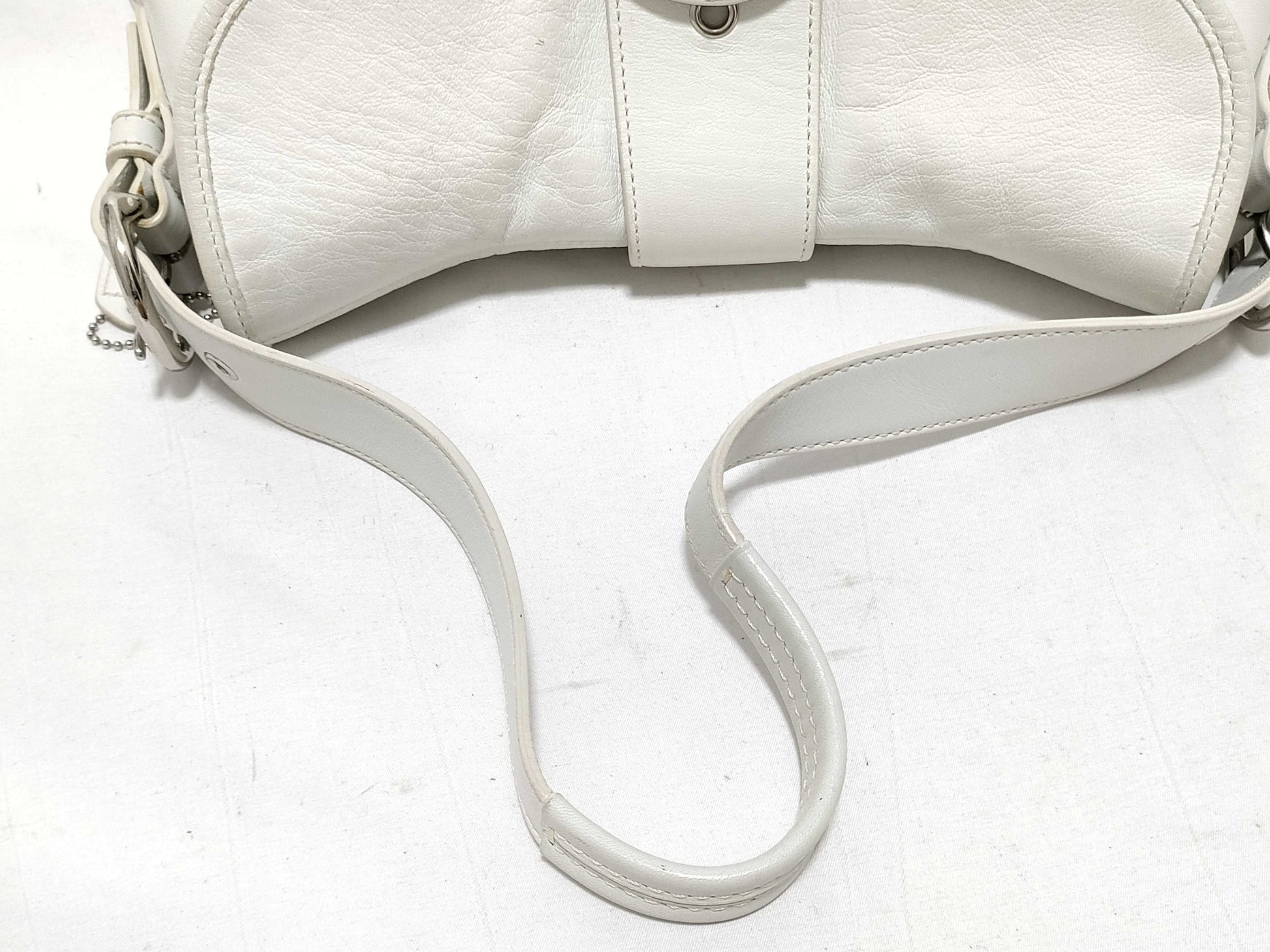 COACH Soho One-Shoulder Shoulder Bag, White, 9248