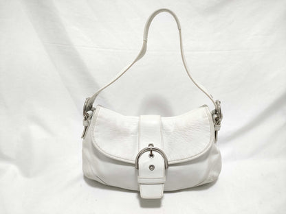 COACH Soho One-Shoulder Shoulder Bag, White, 9248