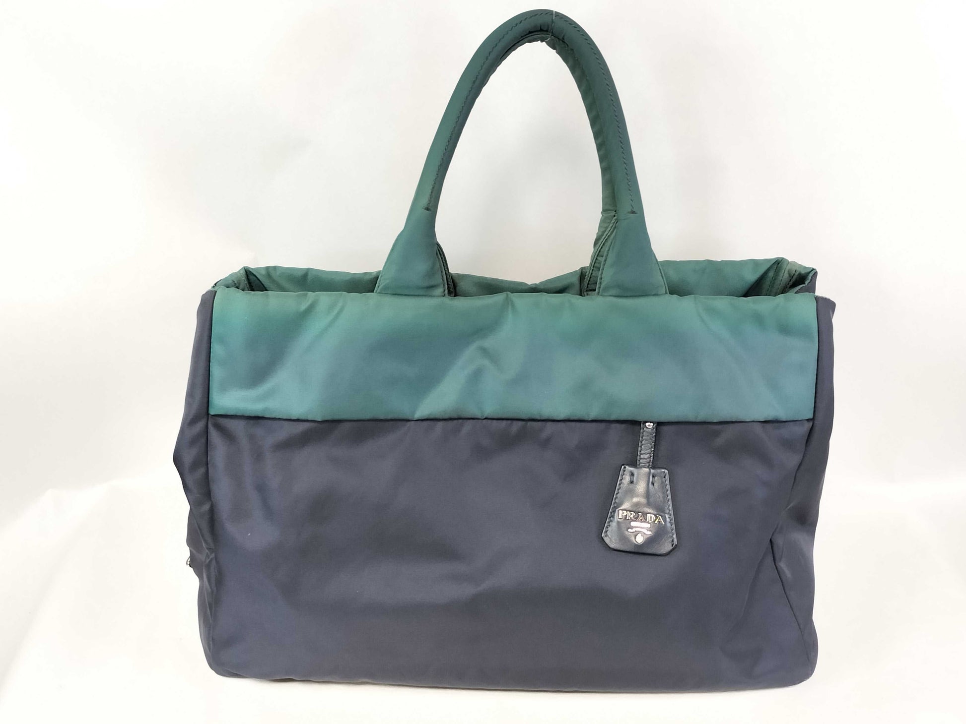PRADA Prada Reversible Tote Bag with Triangle Logo