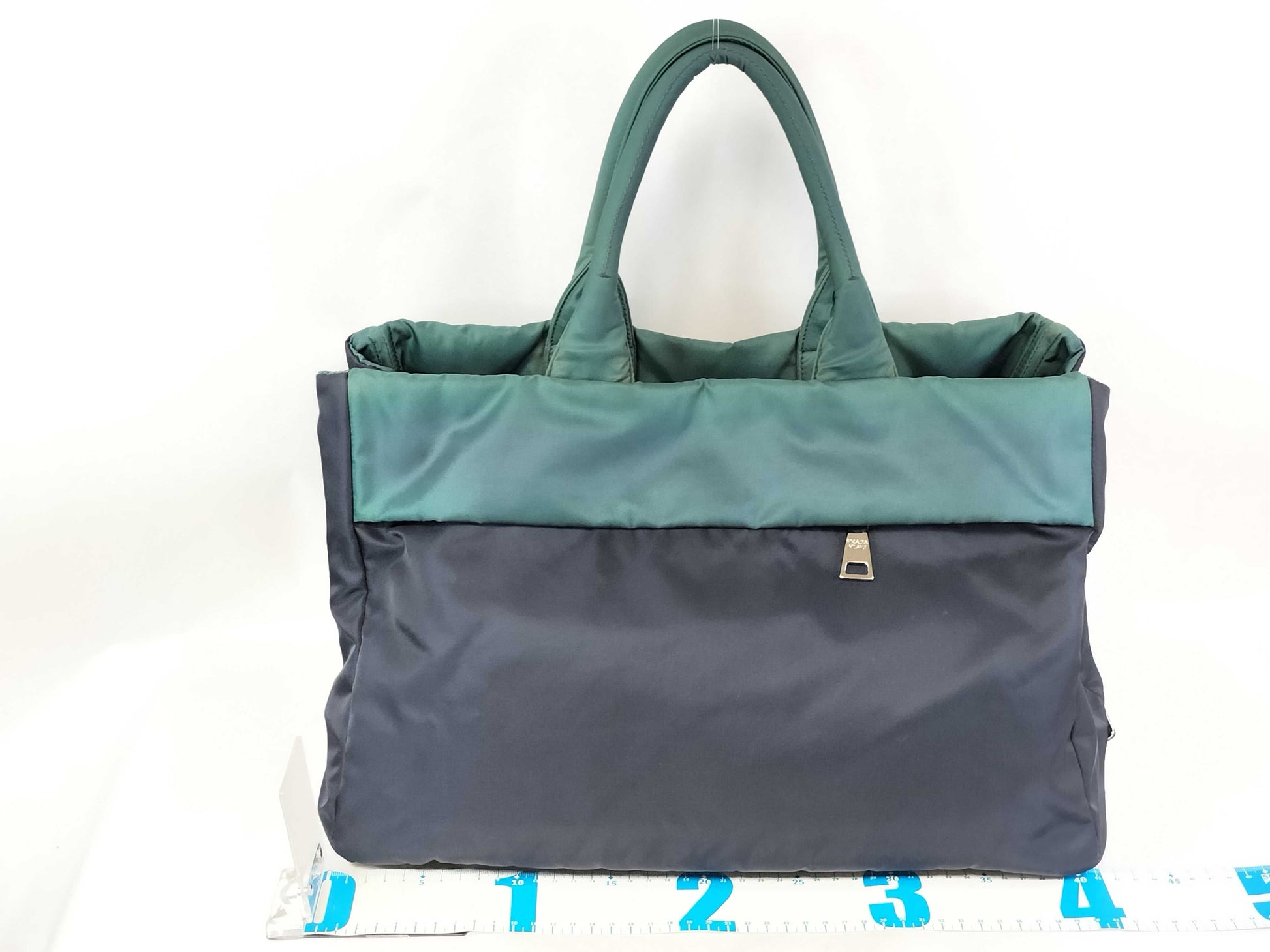 PRADA Prada Reversible Tote Bag with Triangle Logo