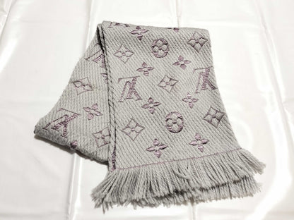 LOUIS VUITTON Monogram Louis Vuitton Scarf Echarpe Monogram Scarf