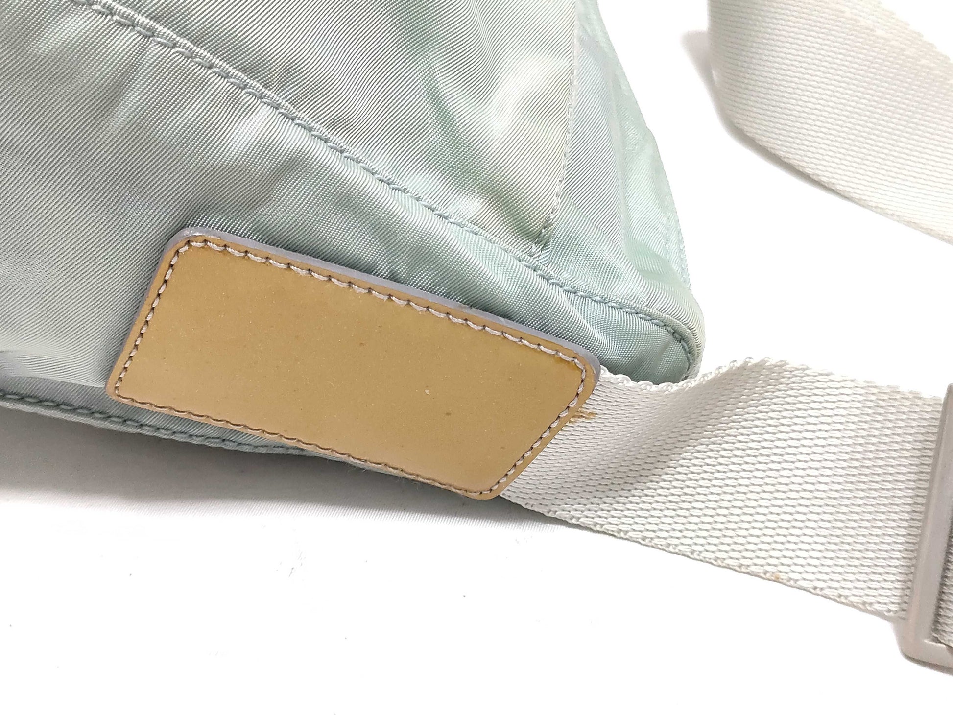 PRADA Nylon Prada Waist Bag Body Bag Triangle Logo Shoulder Bag