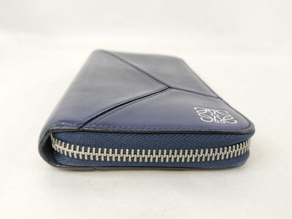 LOEWE Anagram Logo Round Zip Wallet