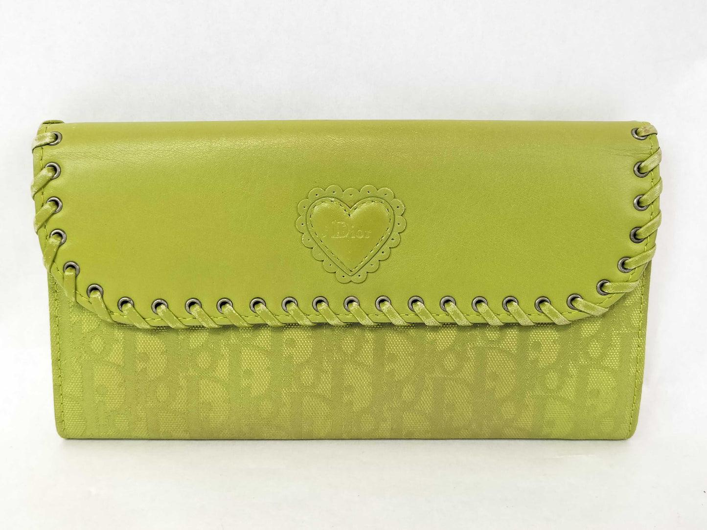 Dior Christian Dior Trotter Heart Ethnic Long Wallet