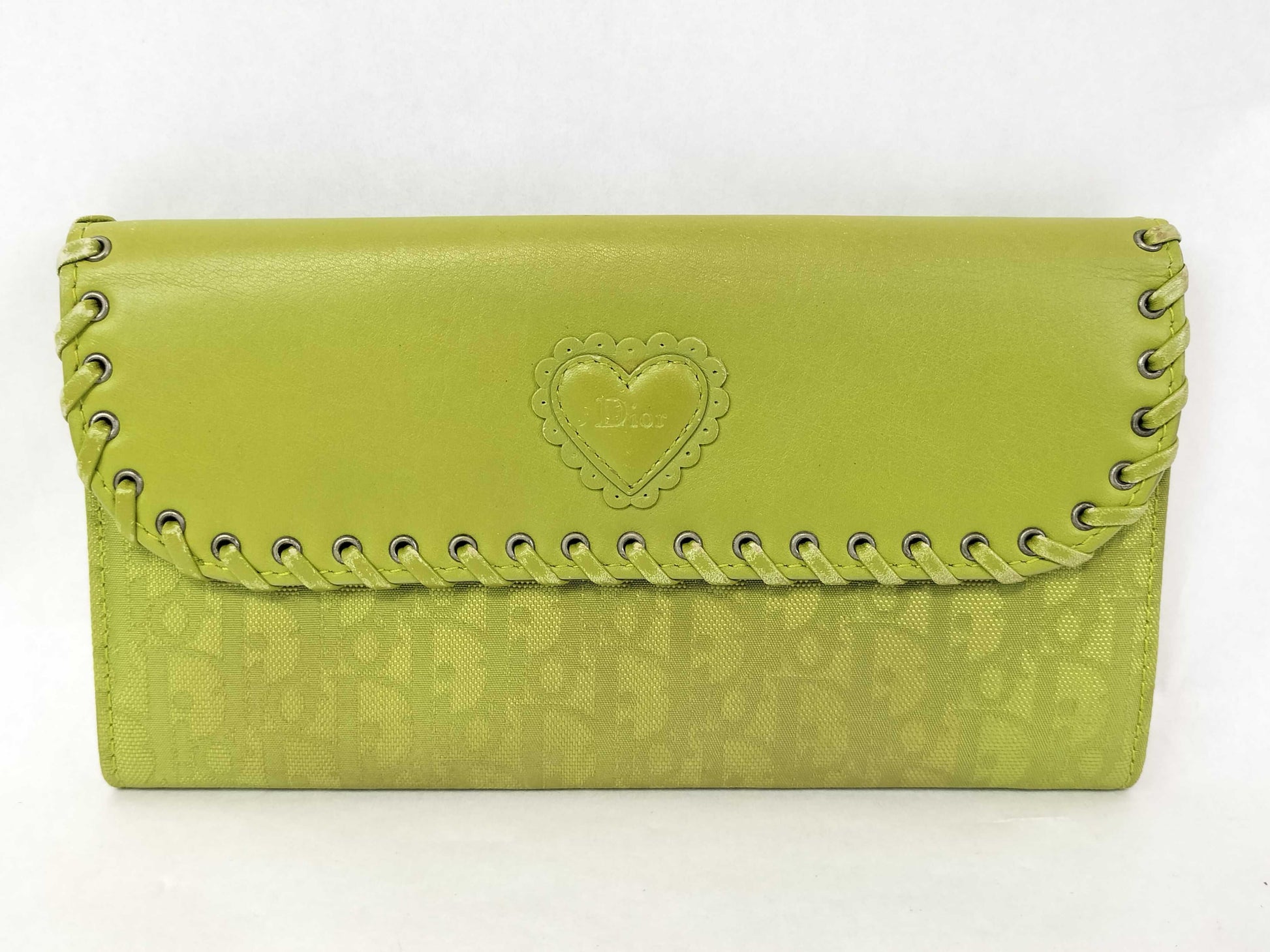 Dior Christian Dior Trotter Heart Ethnic Long Wallet
