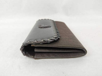 Dior Christian Dior Long Wallet Heart Trotter Ethnic Box Bag Wallet