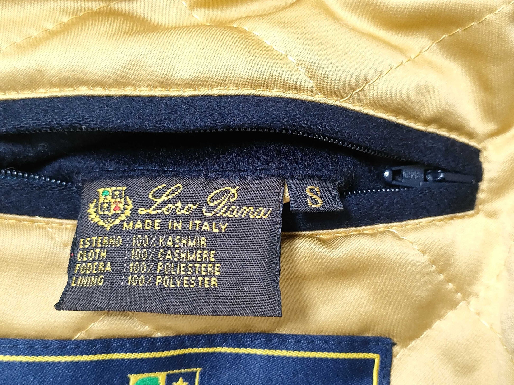 Loro Piana 100% Cashmere Jacket, Size S