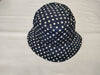 Miu Miu Bucket Hat with Polka Dots and Embroidered Logo, Size M, Other Apparel