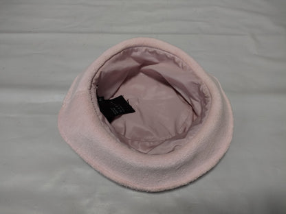 Miu Miu Bucket Hat, Terry Cloth, Towel Fabric, Embroidered Logo, Size M, Other Apparel