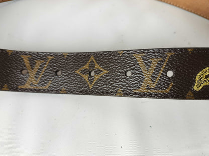 LOUIS VUITTON Monogram Louis Vuitton Monogram M6952 Dante Belt