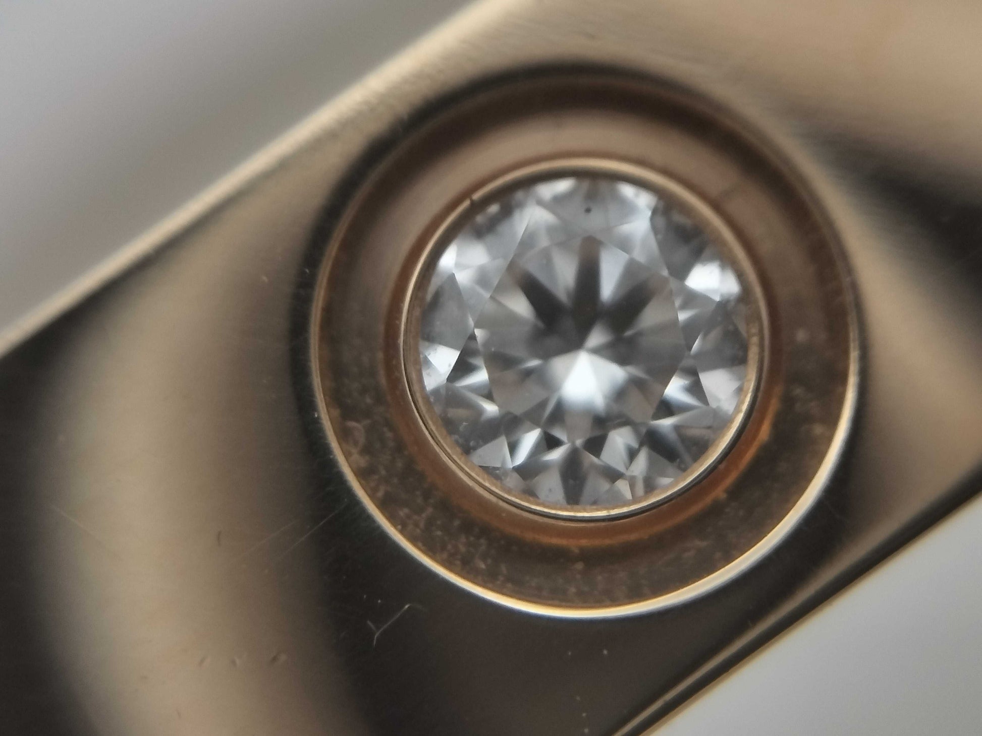 Cartier Love Bracelet, 2-Row #16, Half Diamond, PG/WG Au750, 45.9g, Bracelet/Bangle 