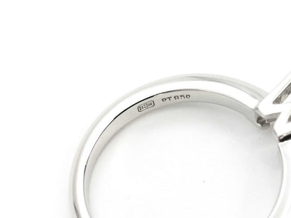 HARRY WINSTON HW Logo D0.53ct PT950 4.1g Ring 