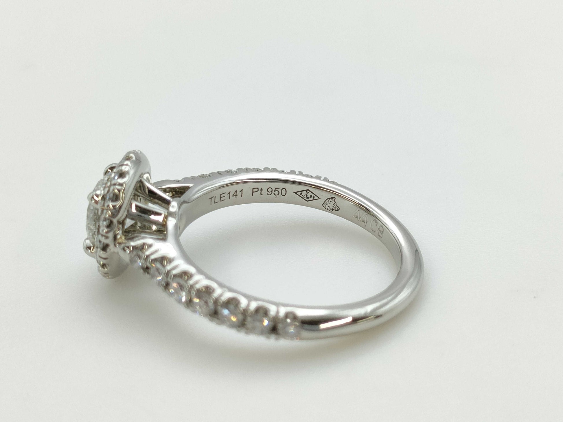 Cartier Destine Solitaire D0.50ct Diamond Ring in Pt950 