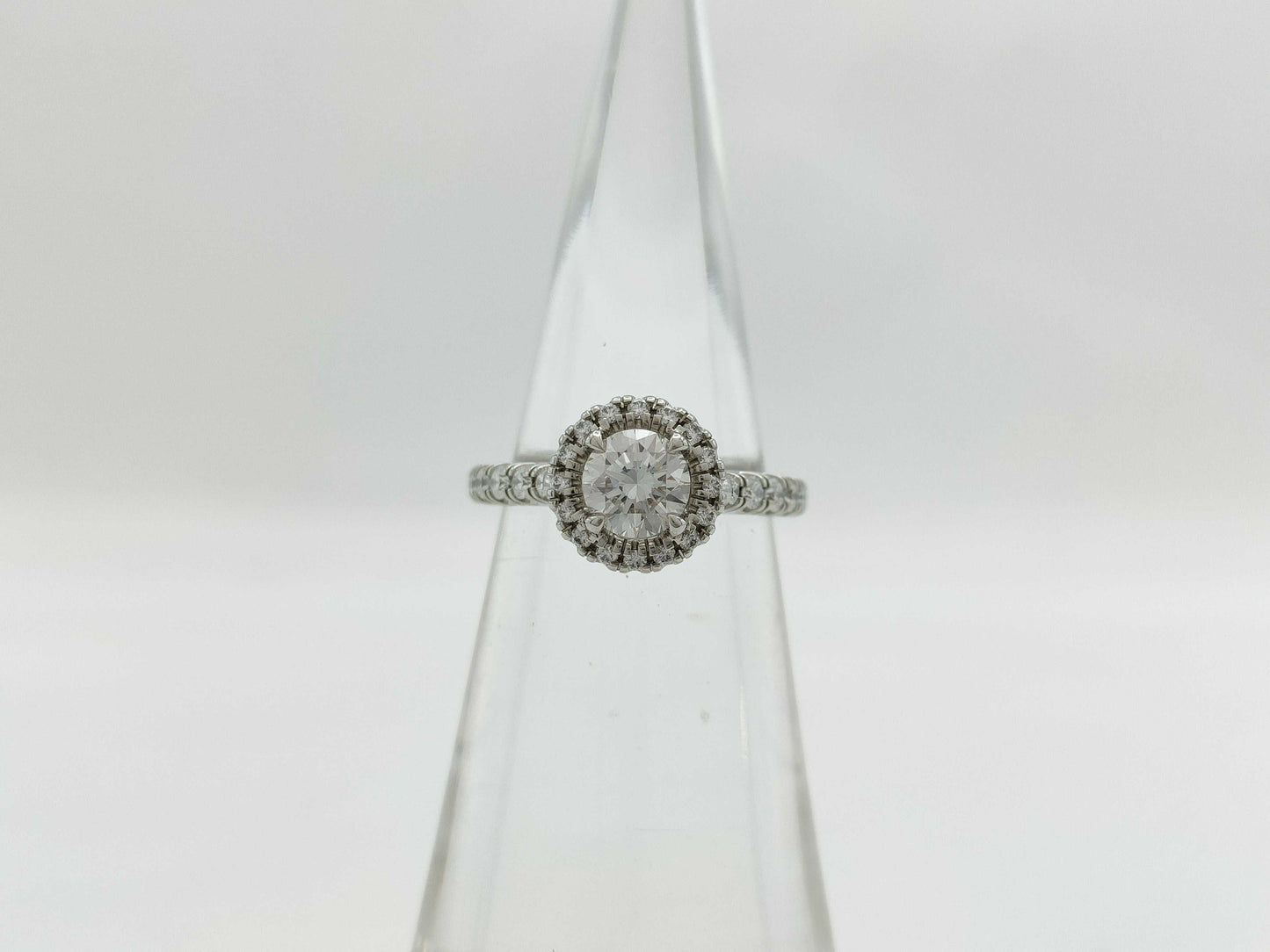 Cartier Destine Solitaire D0.50ct Diamond Ring in Pt950 