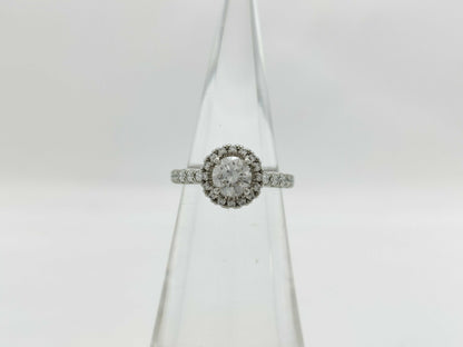 Cartier Destine Solitaire D0.50ct Diamond Ring in Pt950 
