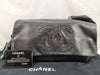 CHANEL Lambskin Coco Mark Chain Shoulder Bag, Black, No. 13