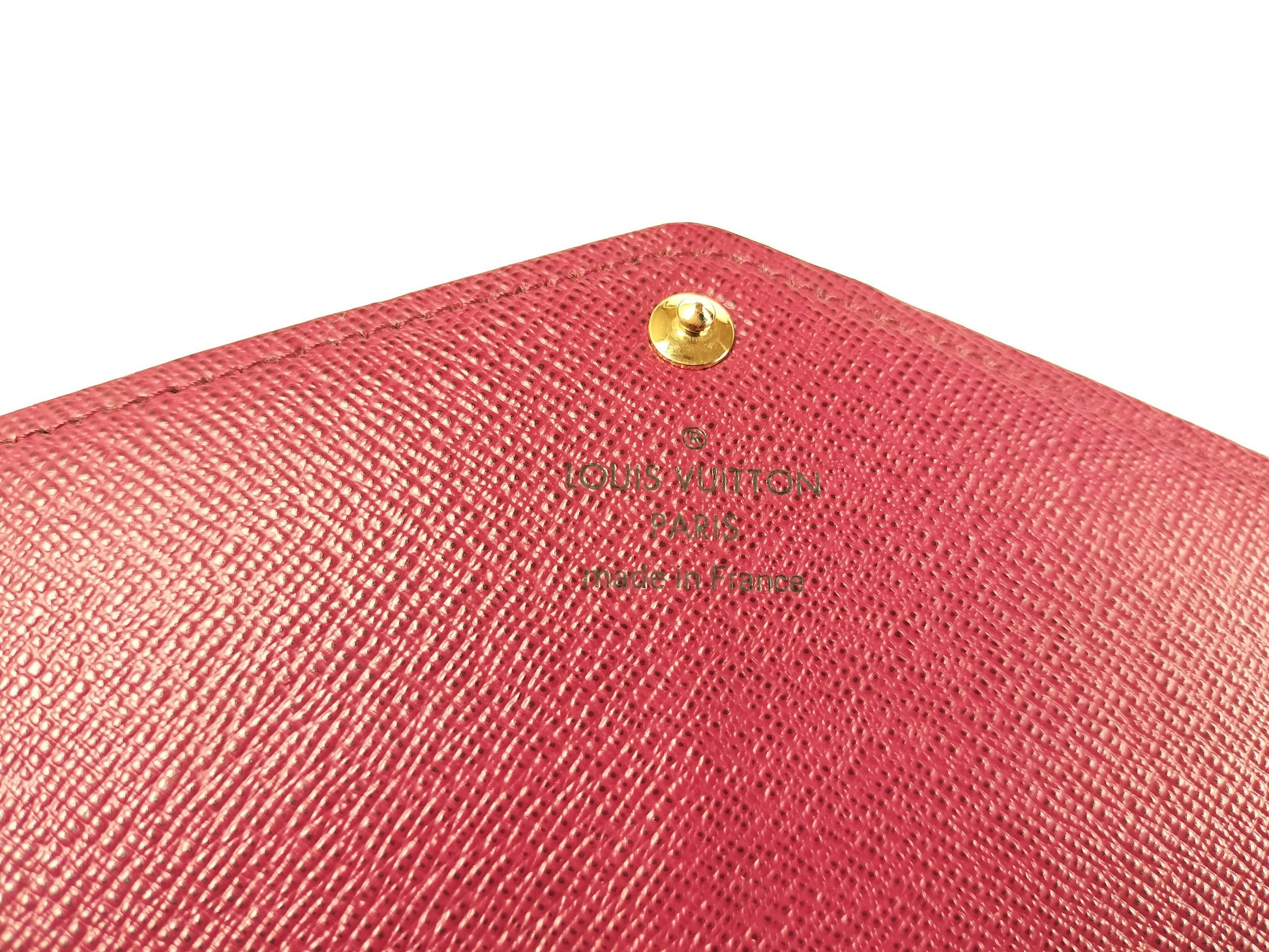 LOUIS VUITTON Monogram Louis Vuitton Monogram Portefeuille Sarah Fuchsia M62234 MS3149 Wallet