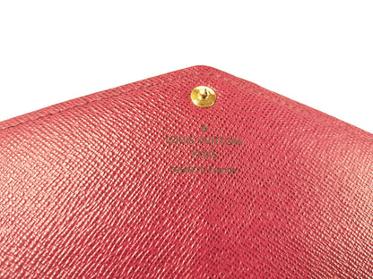 LOUIS VUITTON Monogram Louis Vuitton Monogram Portefeuille Sarah Fuchsia M62234 MS3149 Wallet