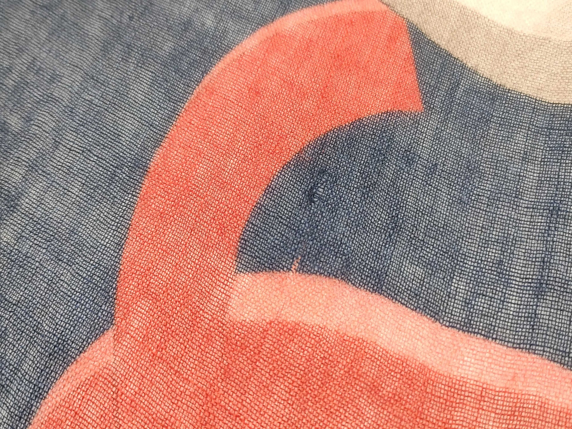 CHANEL Chanel Shawl Coco Mark Navy Other Accessories