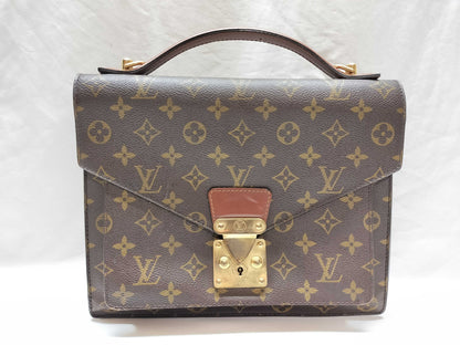 LOUIS VUITTON Monogram Monceau Handbag