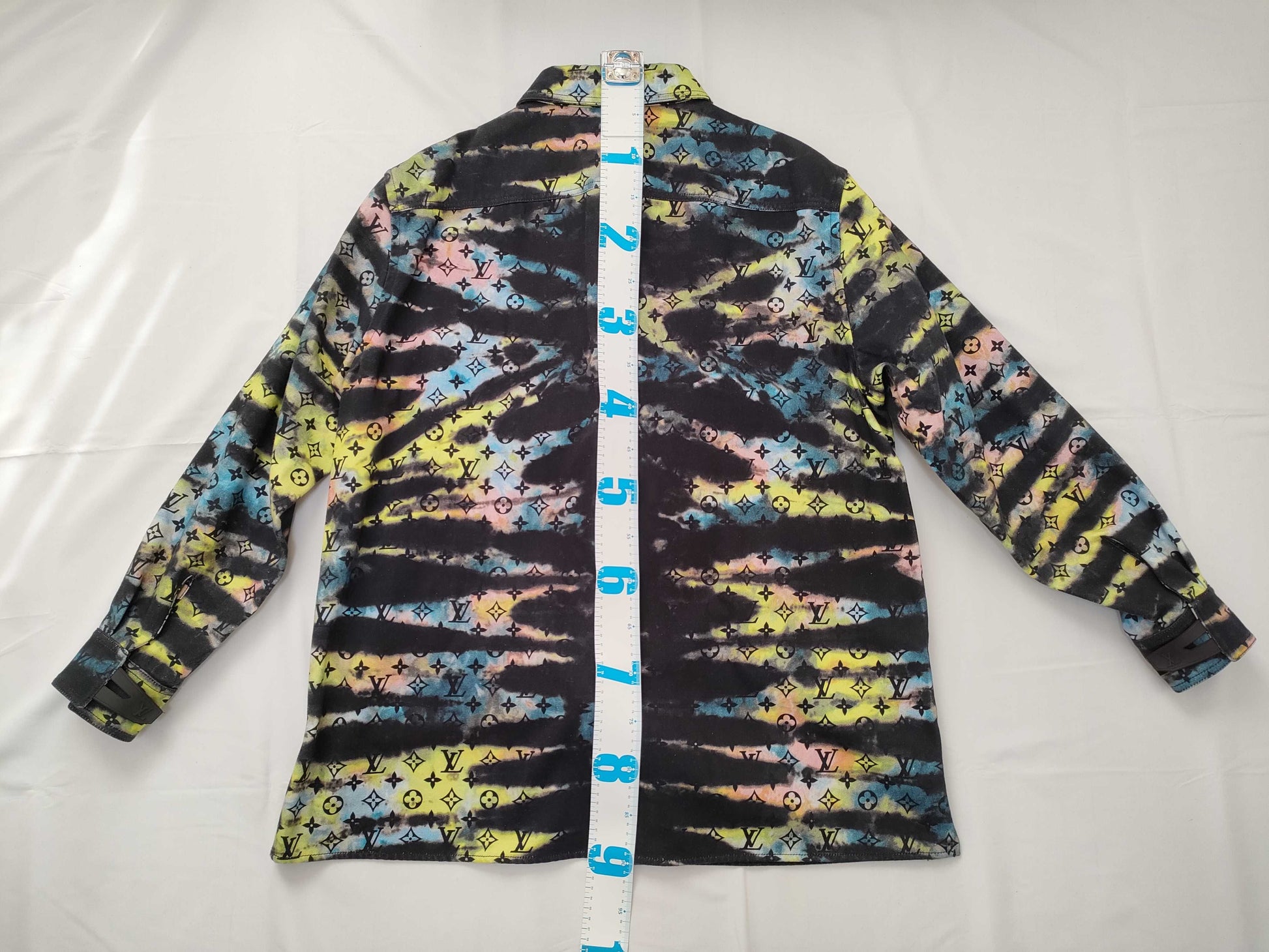 LOUIS VUITTON Louis Vuitton Tie-dye Monogram Denim Jacket