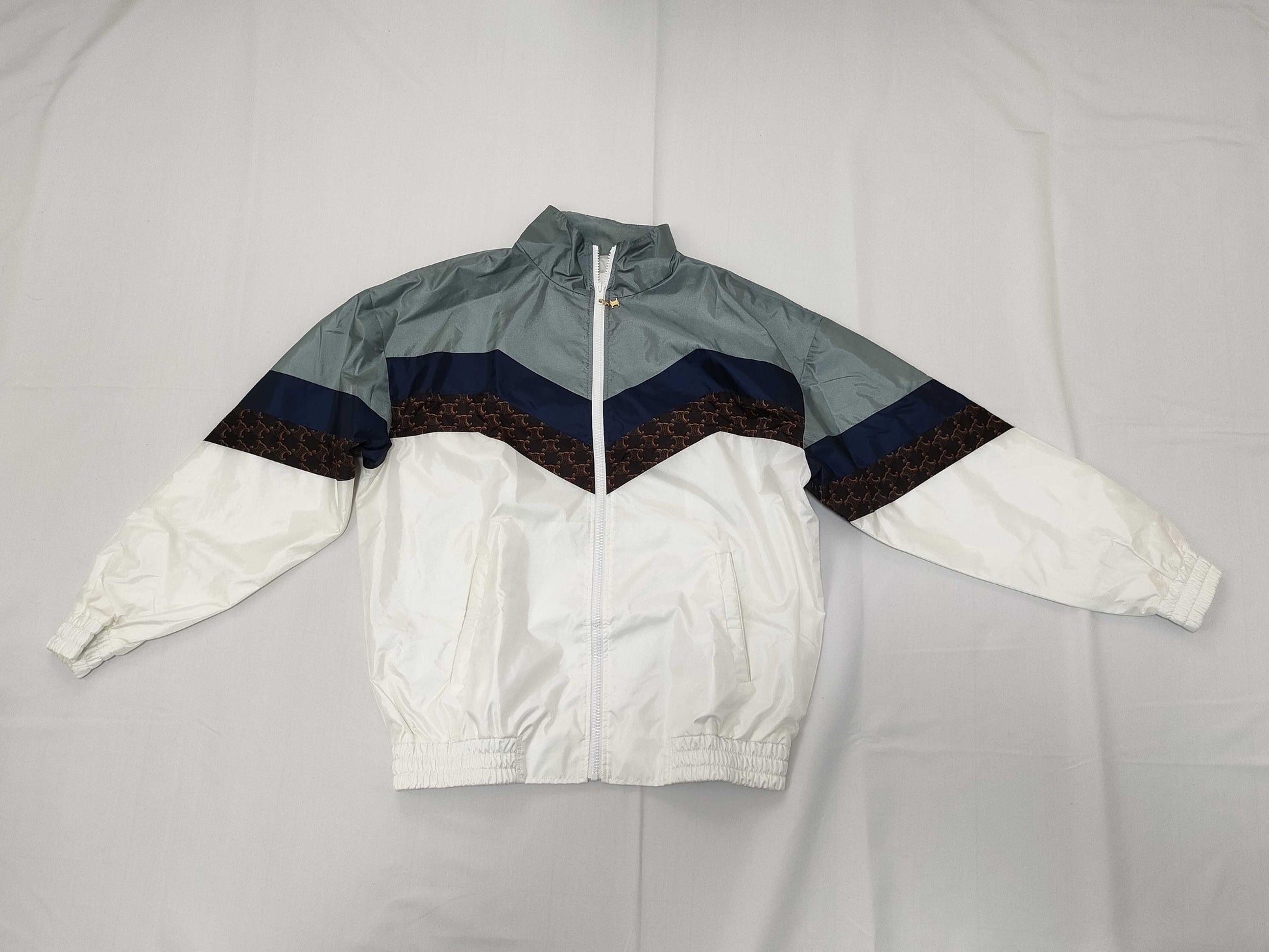 CELINE Triomphe Print Nylon Jacket