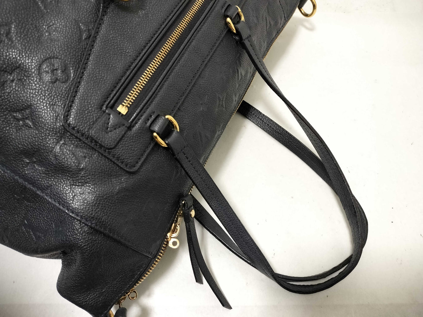 LOUIS VUITTON Monogram Empreinte Louis Vuitton Handbag Empreinte 2-Way Shoulder Tote Bag