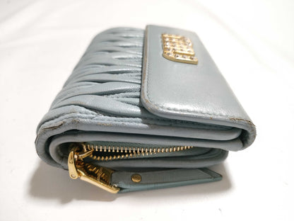 Miu Miu Miu Wallet Beaded Wallet