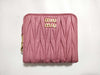 Miu Miu Matelasse wallet with box
