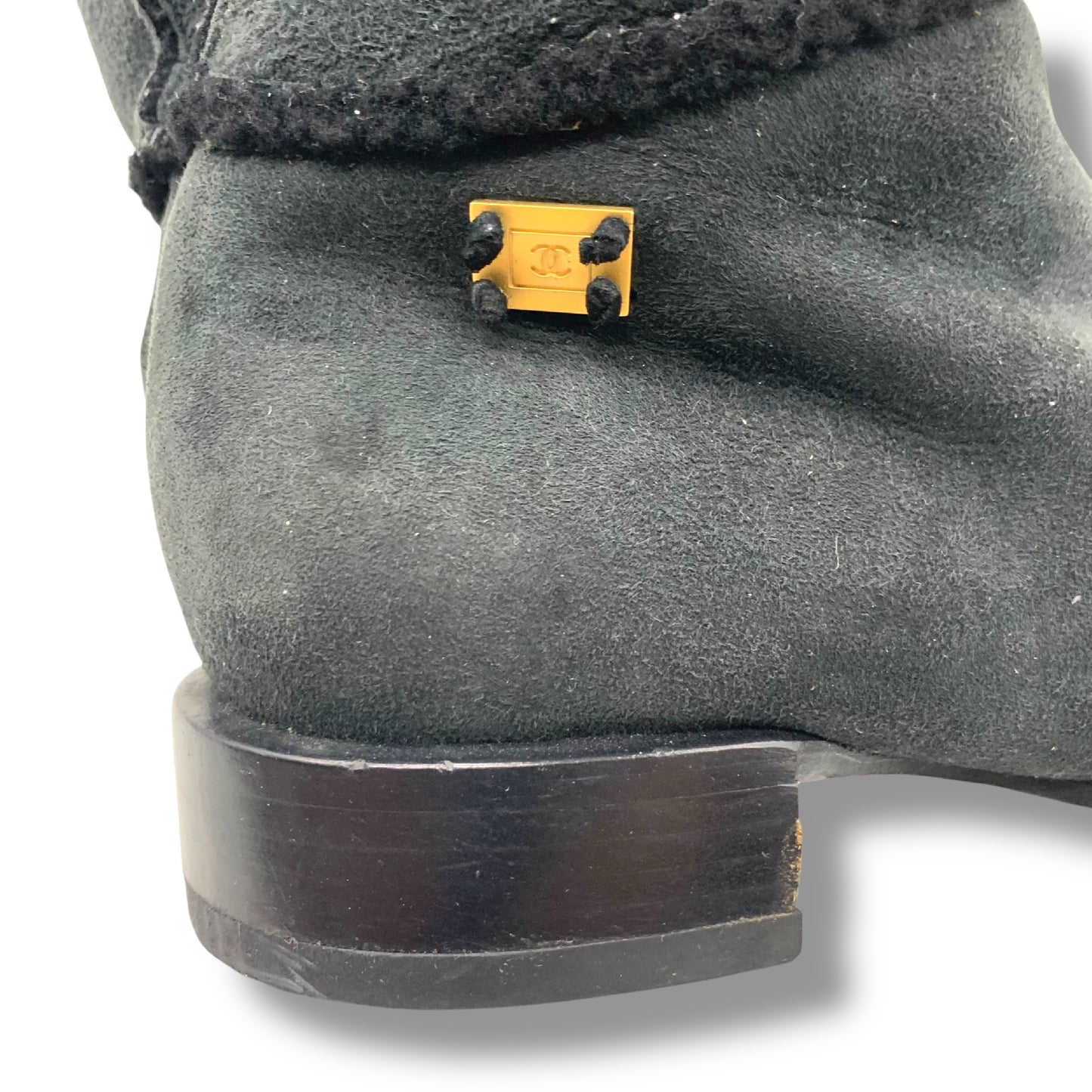 CHANEL CHANEL Boots Black Size 36 1/2 Other Shoes