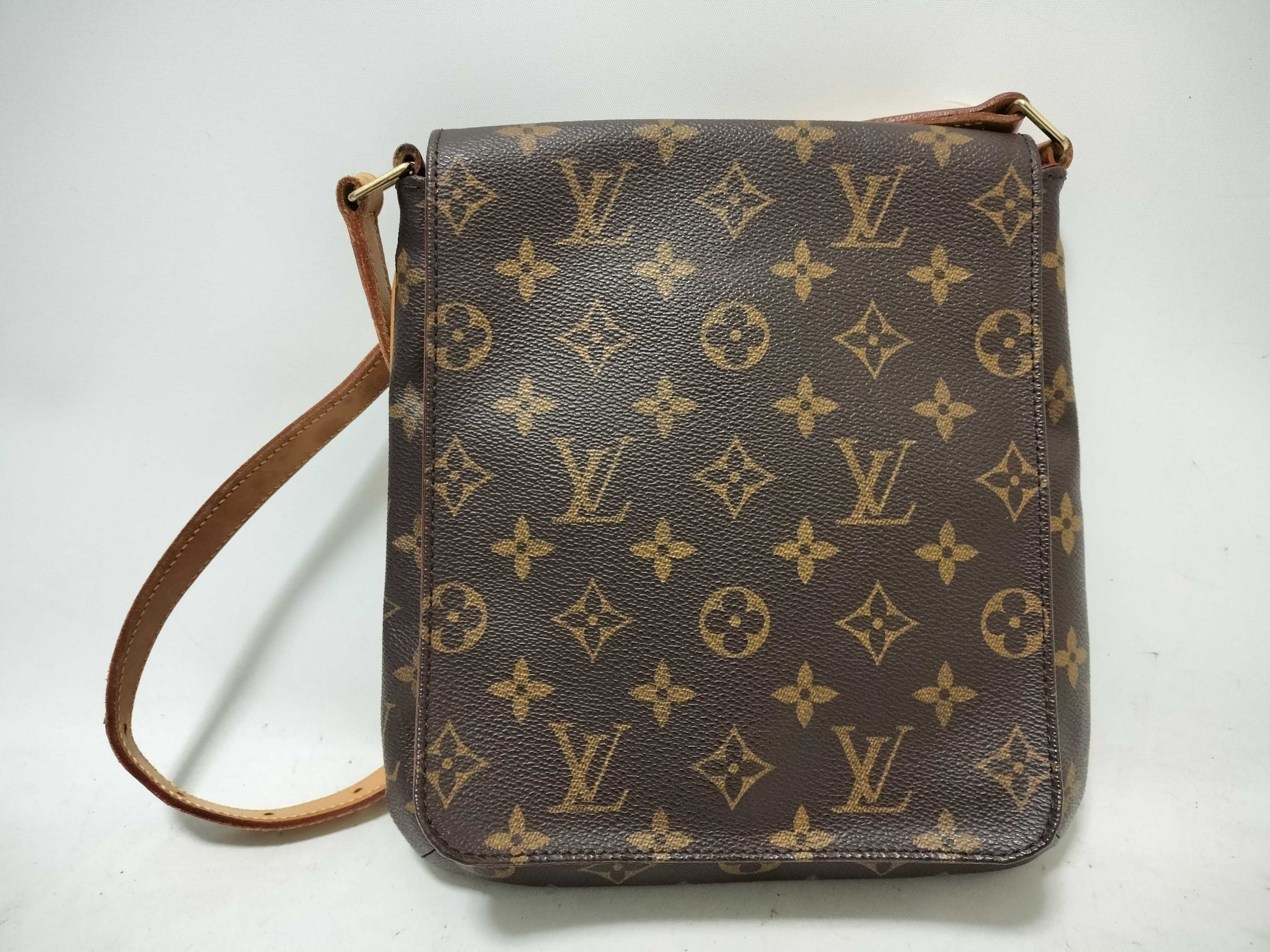 LOUIS VUITTON Monogram Musette Tango Shoulder Bag M51257 AS0949