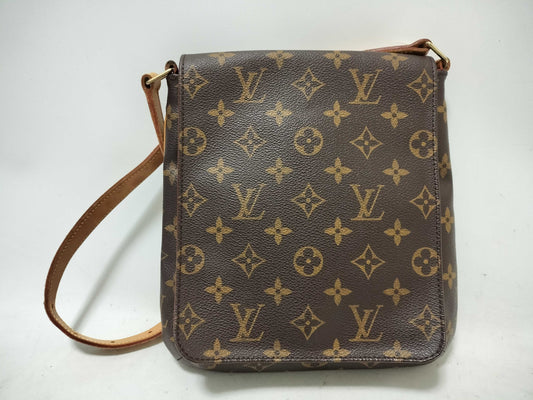 LOUIS VUITTON Monogram Musette Tango Shoulder Bag M51257 AS0949
