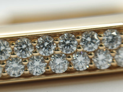 Tiffany & Co. Rock Full Diamond PG Au750 44.5g Bracelet/Bangle 