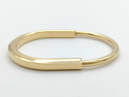 Tiffany & Co. Lock PG Au750 29.7g Bracelet/Bangle 