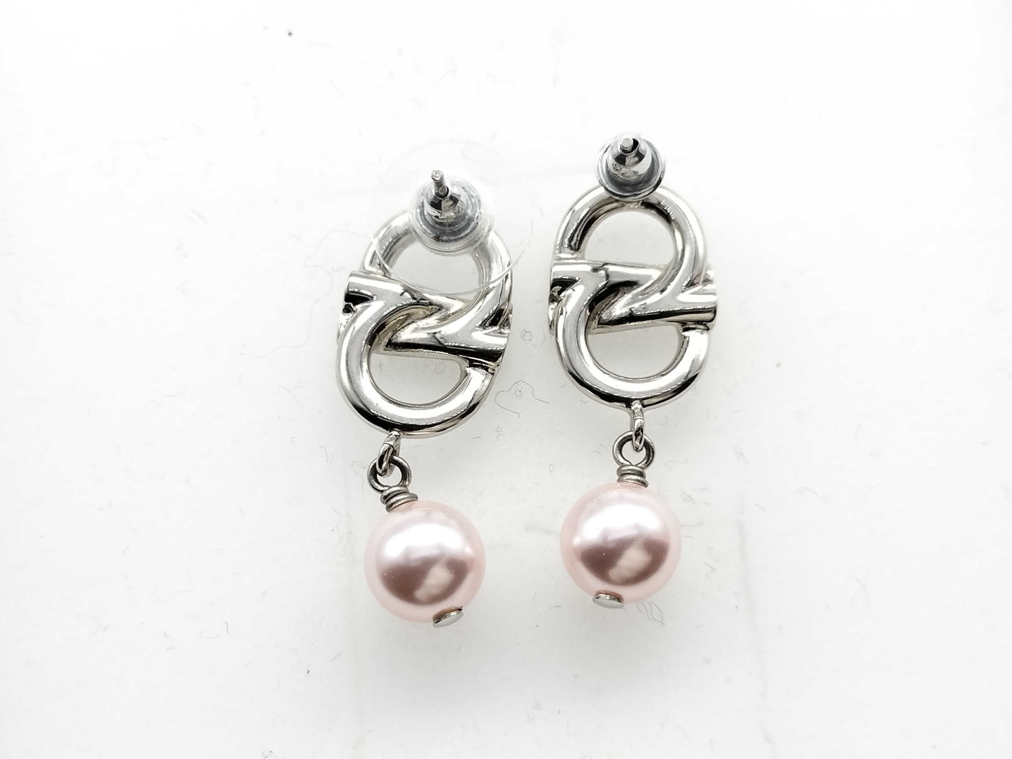 Salvatore Ferragamo Gancini earrings