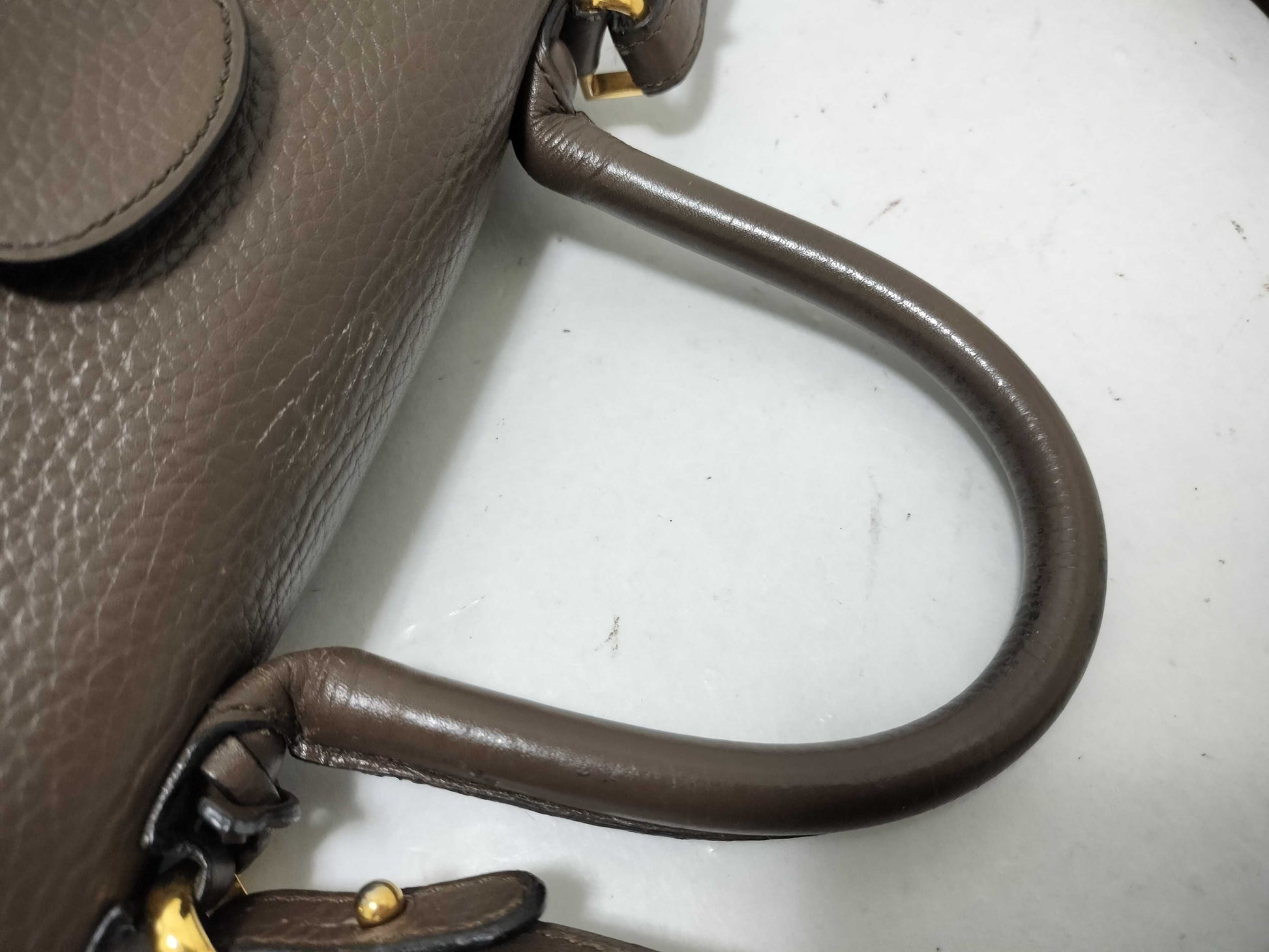 DELVAUX Brillant 2-way DEPOSE handbag with shoulder strap