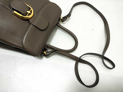 DELVAUX Brillant 2-way DEPOSE handbag with shoulder strap