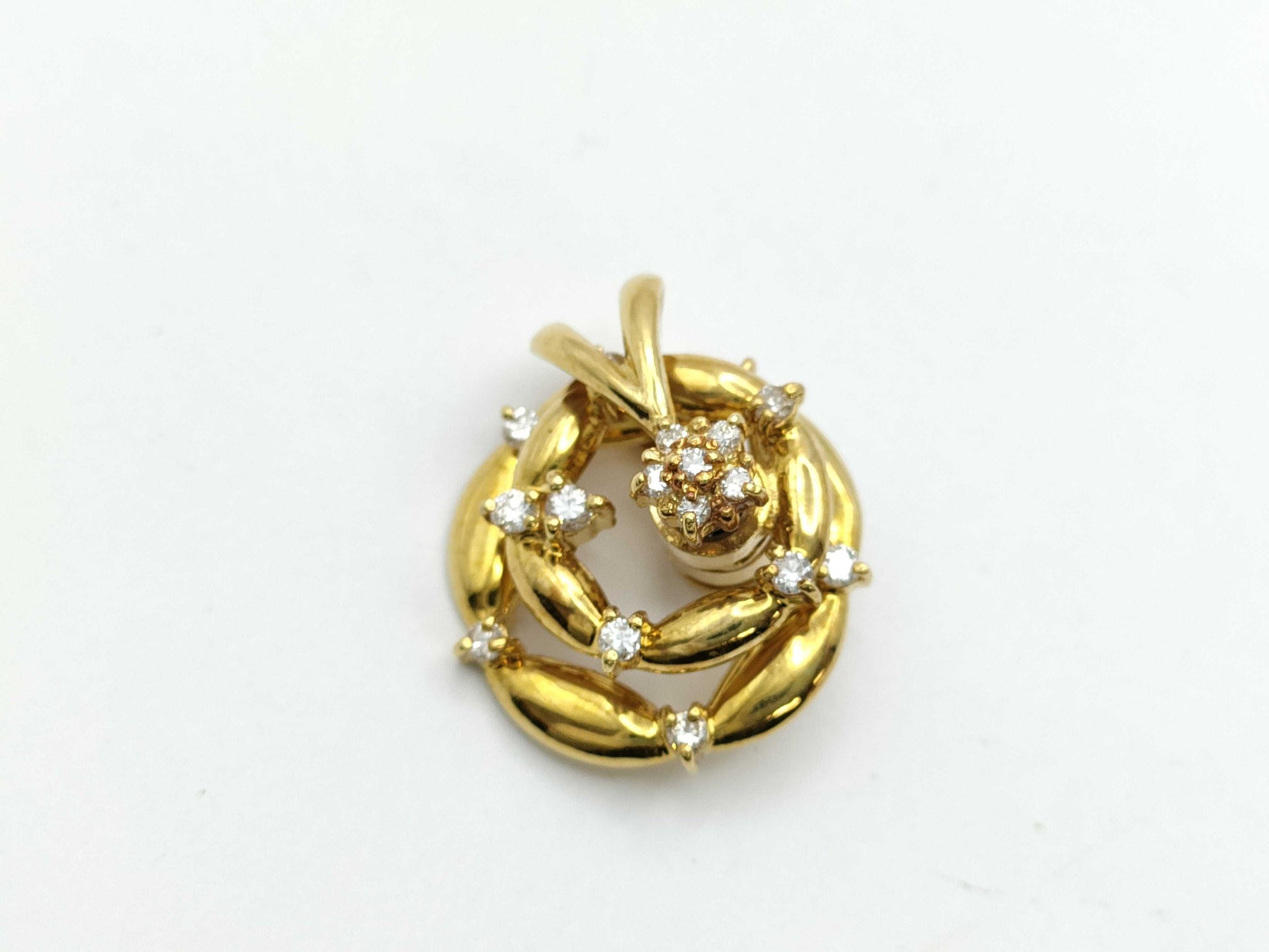 D0.30ct K18 6.2g Pendant Top 
