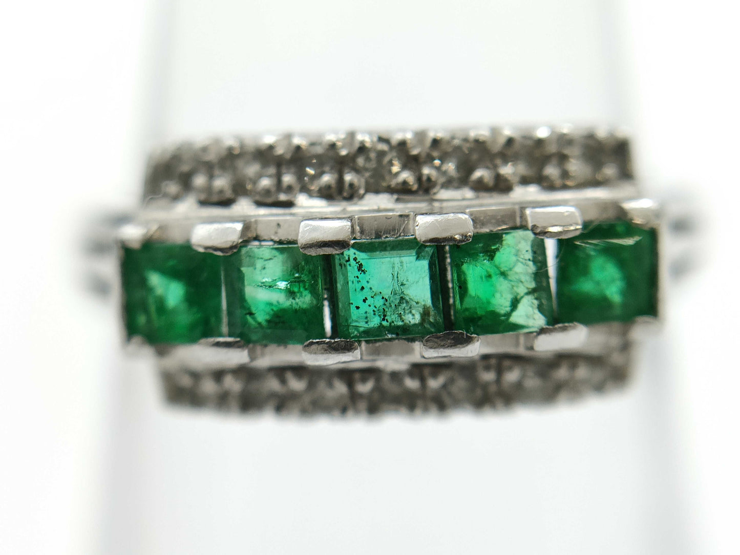 E0.39ct D0.10ct PT900 4.4g Ring 