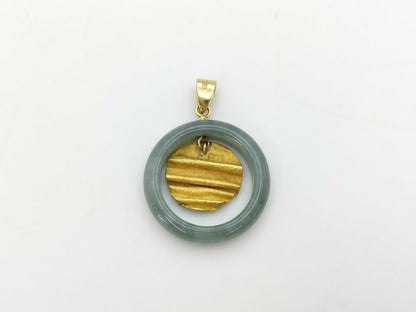 Colored Stone K24/K18 4.3g Pendant Top 