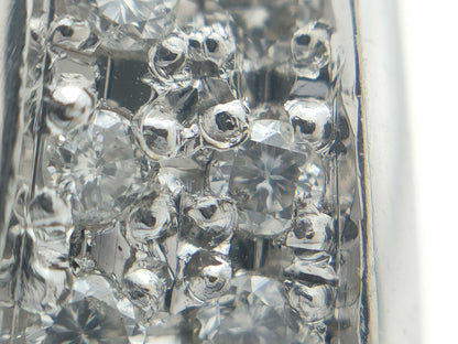 D0.20ct Earrings, 5.8g per side, K18/PT900 