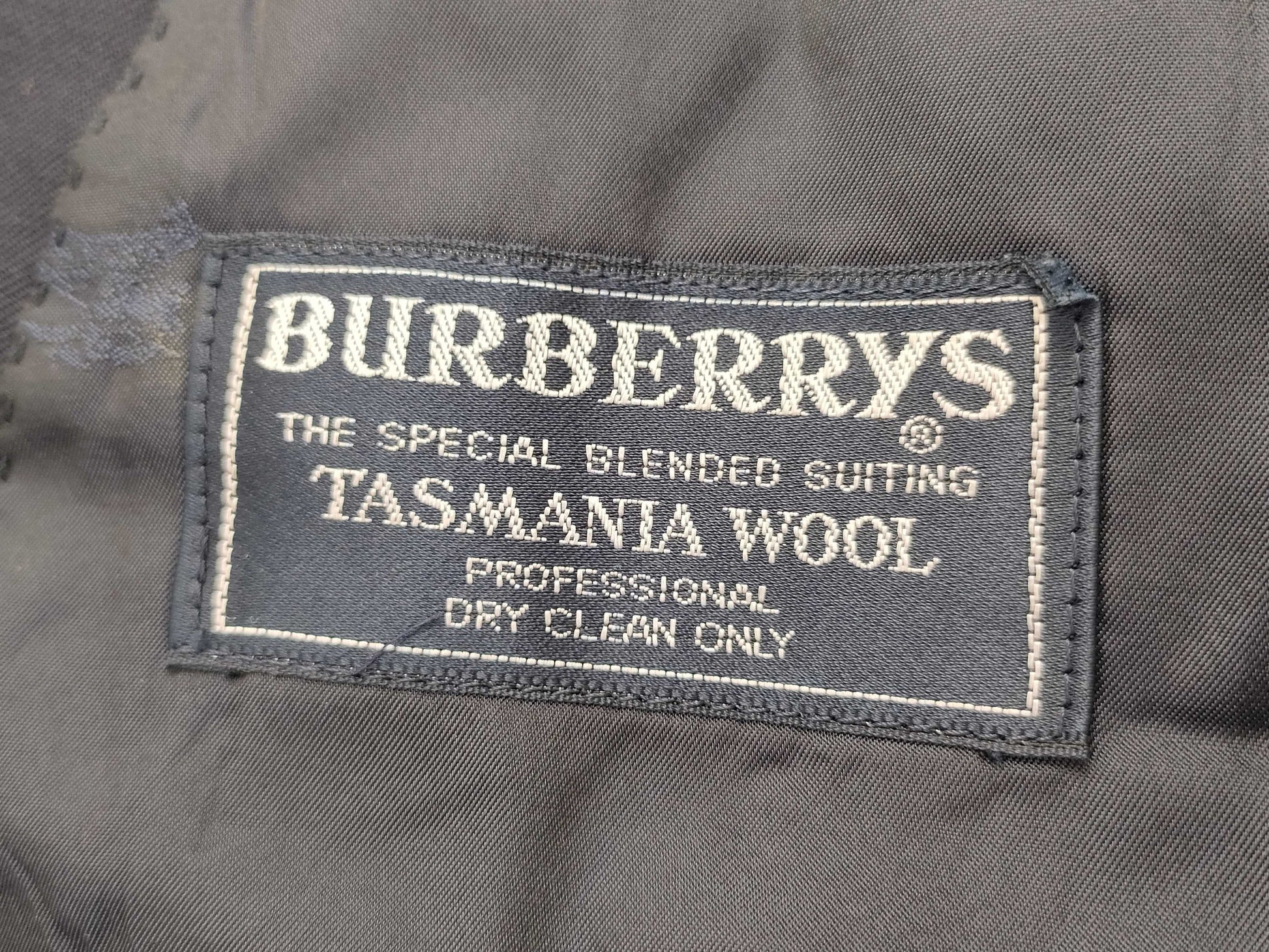 BURBERRY Gold Button Double Breasted Tailored Jacket Men's Burberry 170 Jacket