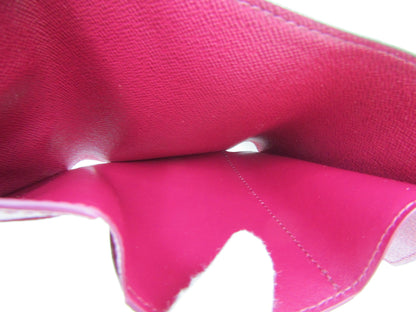 LOUIS VUITTON Monogram LV Portefeuille Victorine M41938 Monogram/Fuchsia Unused Wallet