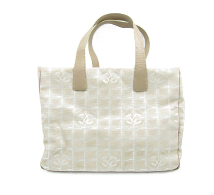 CHANEL By Sea New Travel Line Tote MM A15991 Y03030 Beige G Hardware Tote Bag