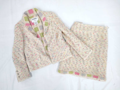 CHANEL CHANEL Suit P24431W03407 04A #36 Tweed Multicolor Other Apparel
