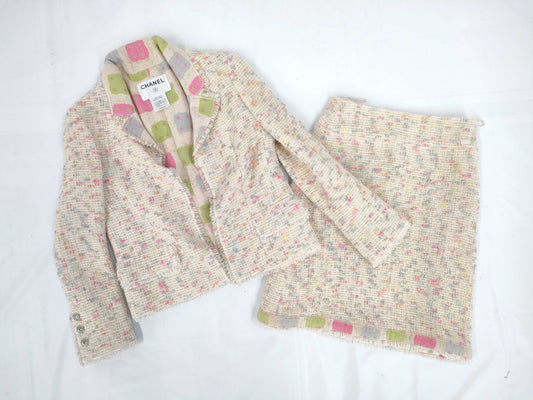 CHANEL CHANEL Suit P24431W03407 04A #36 Tweed Multicolor Other Apparel