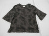 CHANEL CHANEL Tops 3/4 Sleeve Cut and Sew P50935V37551 #42 Black Camellia Top